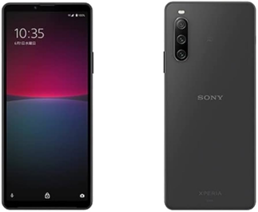 Amazon | Xperia 10 IV SOG07「ブラック」スマートフォン本体 | ノー